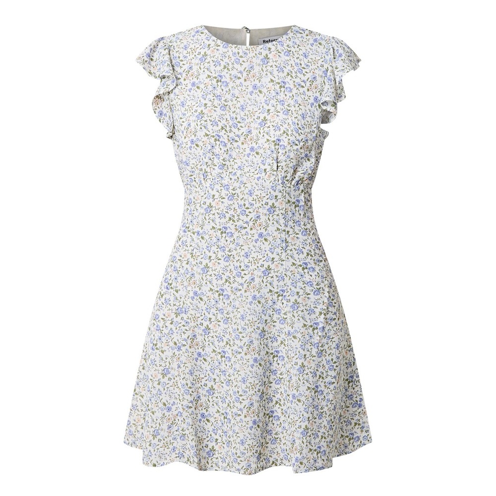 Reformation Idalia Dress - Floral Backless Mini Dress